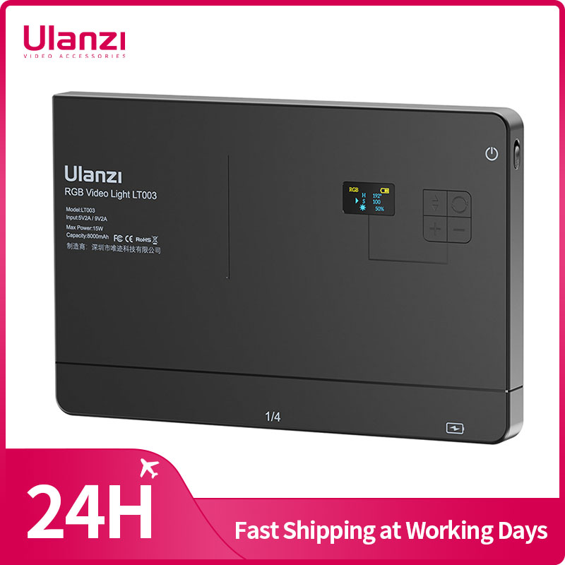 Ulanzi LT003 15W RGB Video Lig - Video Light Panel Led avis et prix