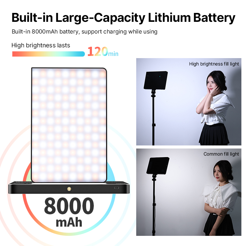 Ulanzi LT003 15W RGB Video Lig - Video Light Panel Led avis et prix