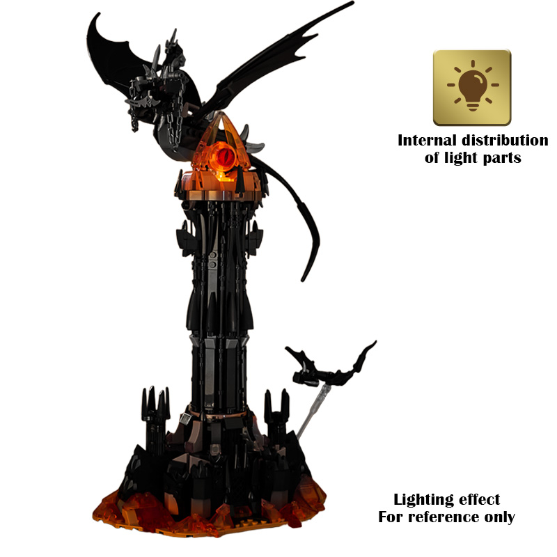 MOC Lord Rings Movie The Fell  - Led Ring Light 18 avis et prix
