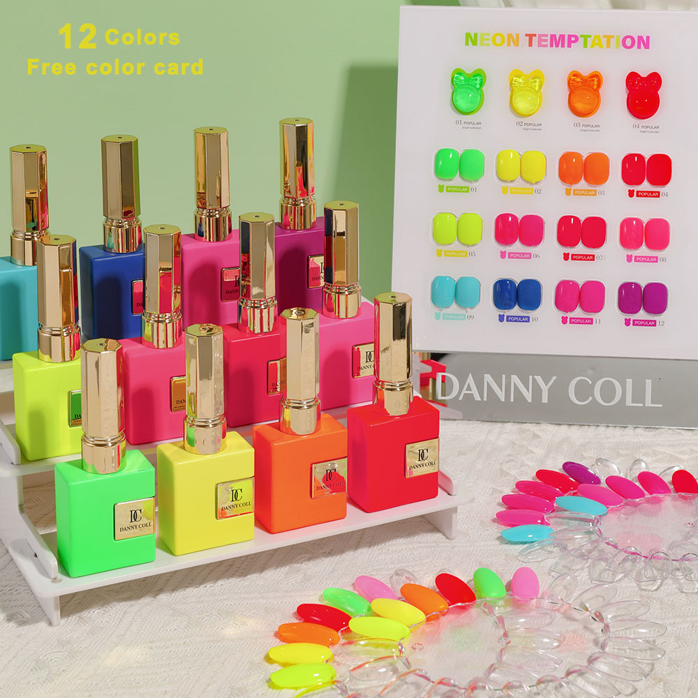 Spring Summer Colourful Fluore - Coloured Gel Set avis et prix
