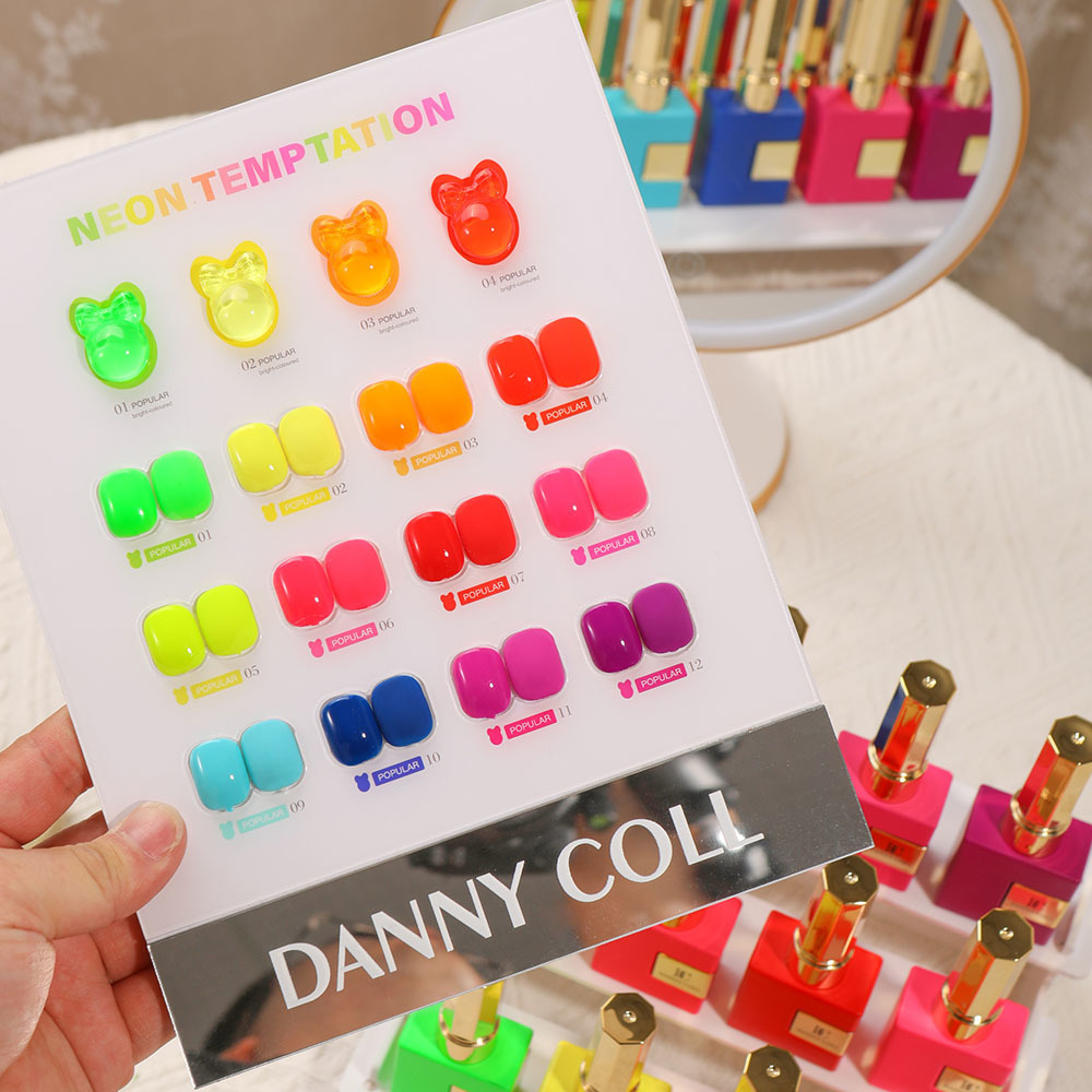 Spring Summer Colourful Fluore - Coloured Gel Set avis et prix