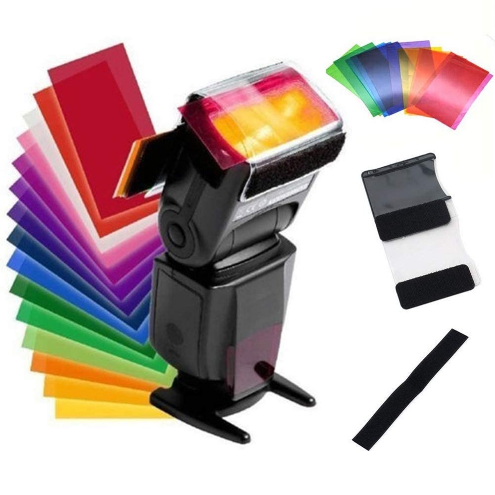 12 Colors Camera Flash Gels Li - Photography Lighting Product avis et prix