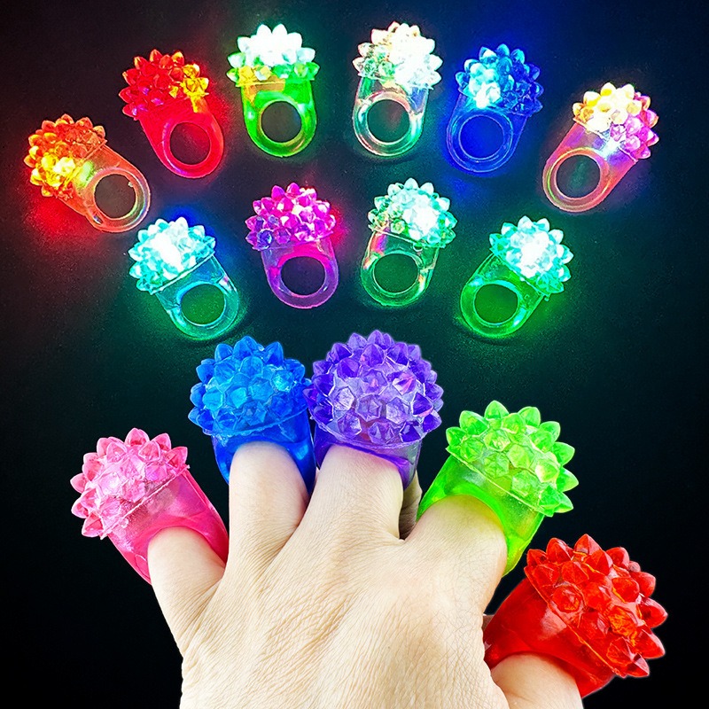 LED Light Up Ring Bumpy Rings  - Led Ring Light 18 avis et prix