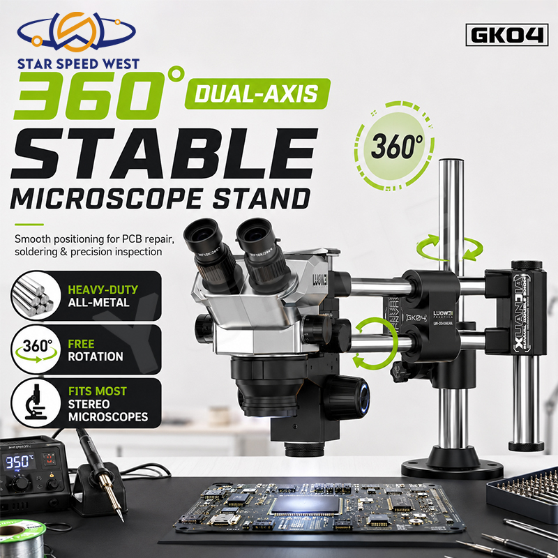 LUOWEI LW-GK04 Dual Axis Doubl - Boom Arm Stand avis et prix