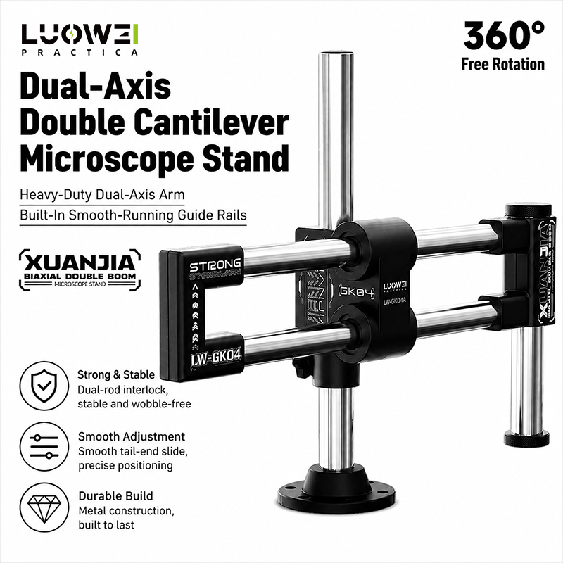 LUOWEI LW-GK04 Dual Axis Doubl - Boom Arm Stand avis et prix