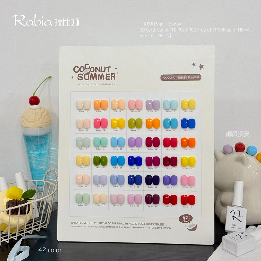 Wholesale Nail Supplies Perman - Coloured Gel Set avis et prix