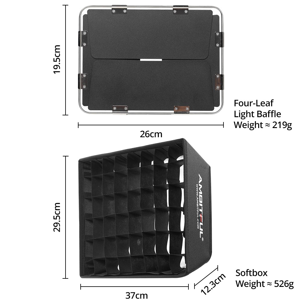AMBITFUL P35R LED Video Panel  - Video Light Panel Led avis et prix