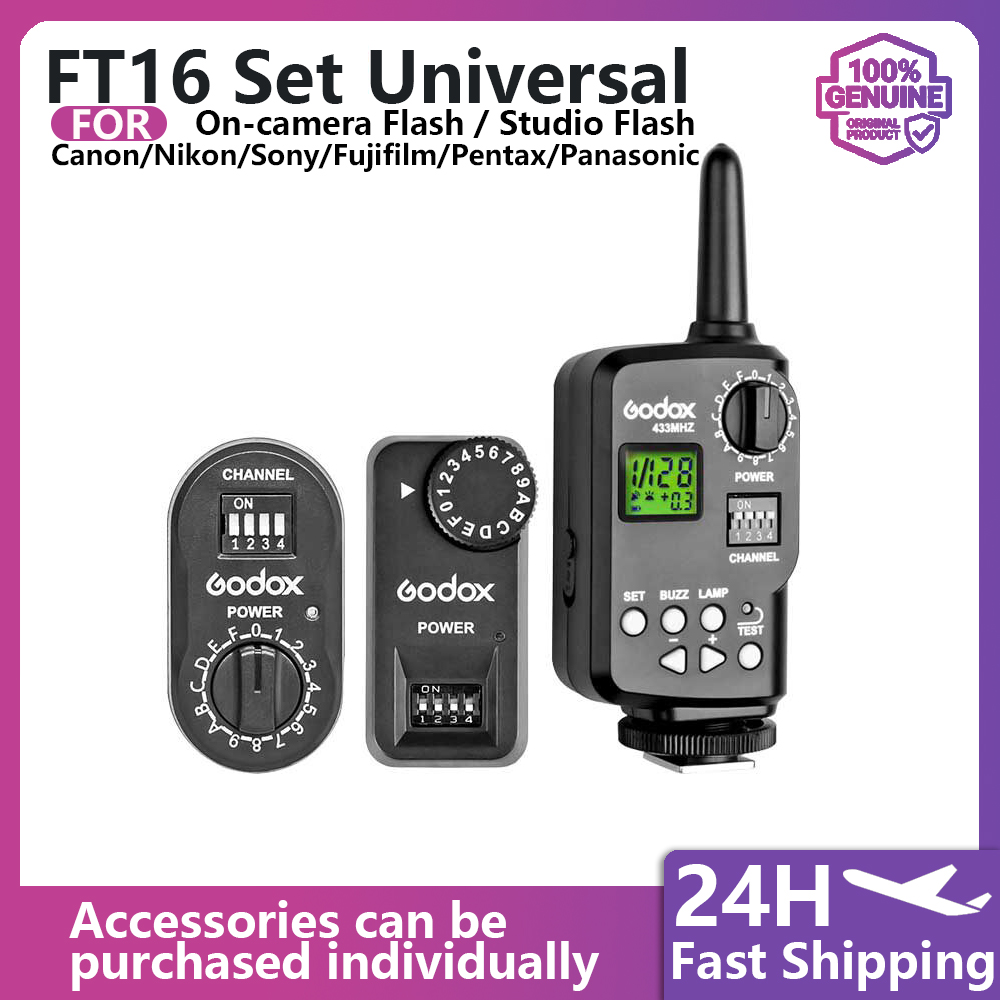 FT-16 Flash Trigger Set Transm - Trigger Receiver Set avis et prix