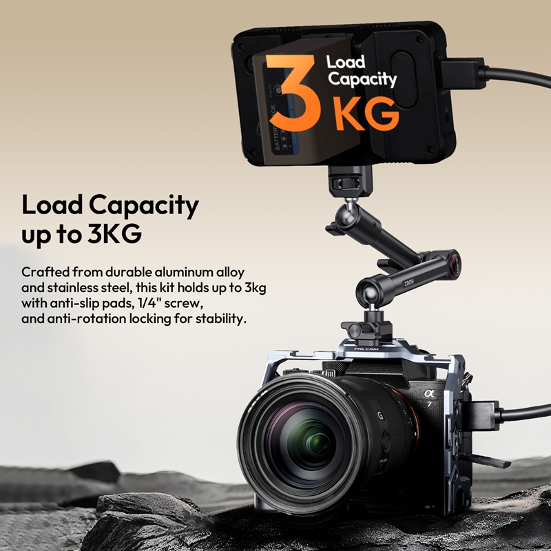 Ulanzi HD02 Magic Arm Kit 10-i - Photography Video Lighting Kit With Adjustable Tripod Stand avis et prix