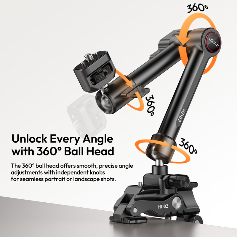 Ulanzi HD02 Magic Arm Kit 10-i - Photography Video Lighting Kit With Adjustable Tripod Stand avis et prix