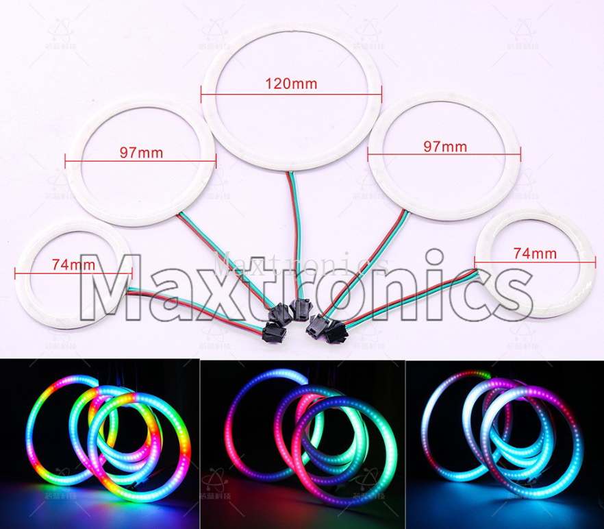 WS2812B FCOB RGB Led Ring 18/3 - Led Ring Light 18 avis et prix