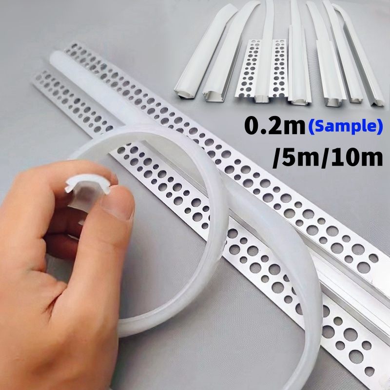 0.2m-10m LED Aluminum Profile  - Diffusion Material Roll avis et prix