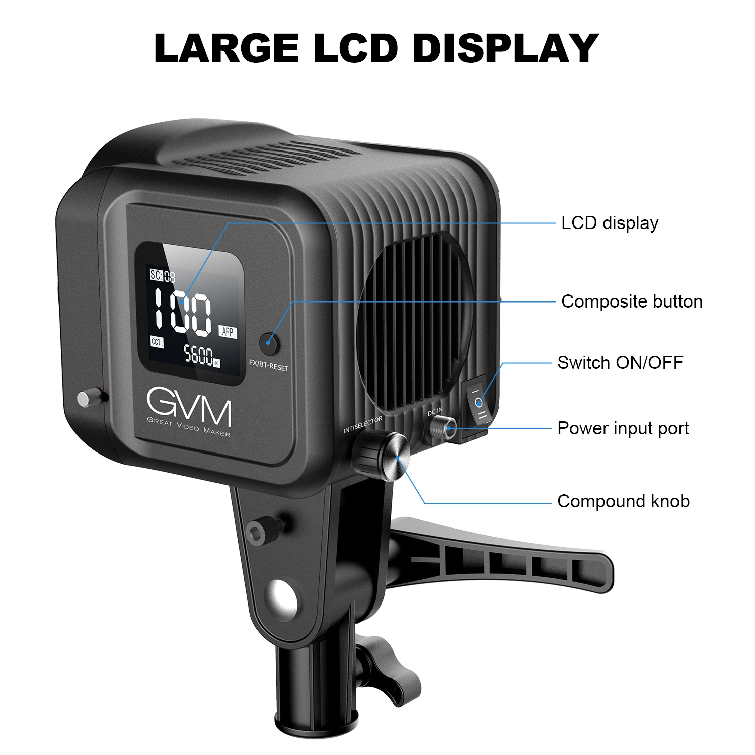 GVM SD80D 80W Bi-Color LED Vid - Photography Using Lighting avis et prix