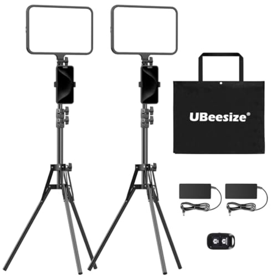 2 Pack LED Video Light Kit, Ph - Photography Lighting Studio avis et prix