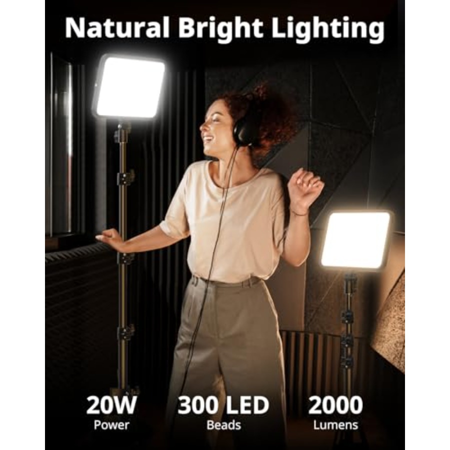 2 Pack LED Video Light Kit, Ph - Photography Lighting Studio avis et prix