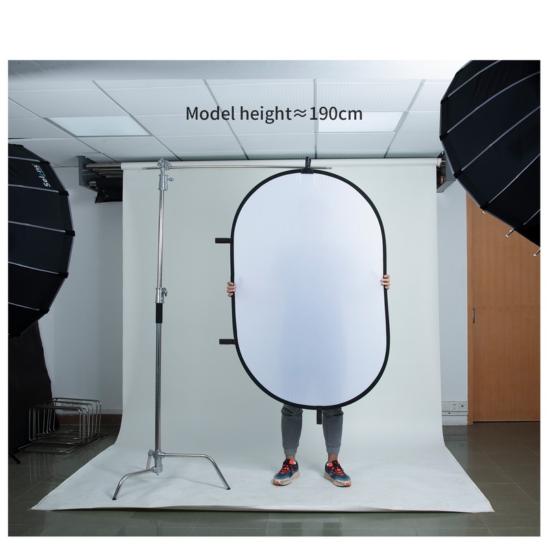 100X150CM Foldable Oval Reflec - Video Light Panel Led avis et prix