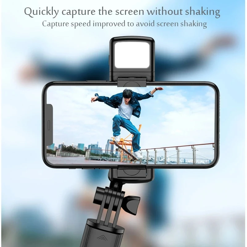 Wireless Bluetooth Selfie Stic - Photography Video Lighting Kit With Adjustable Tripod Stand avis et prix