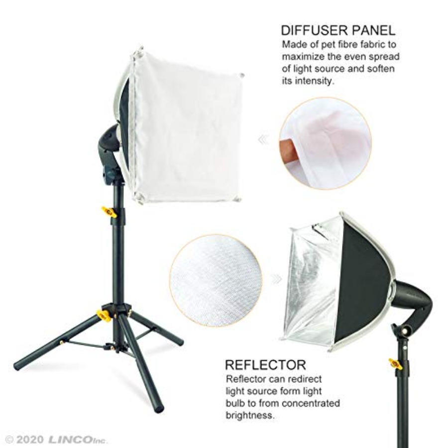 store Mini Softbox Lighting Ki - Photography Lighting Kit In Store avis et prix
