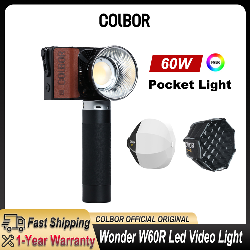Colbor Wonder W60 RGB LED Vide - Photography Lighting Wireless avis et prix