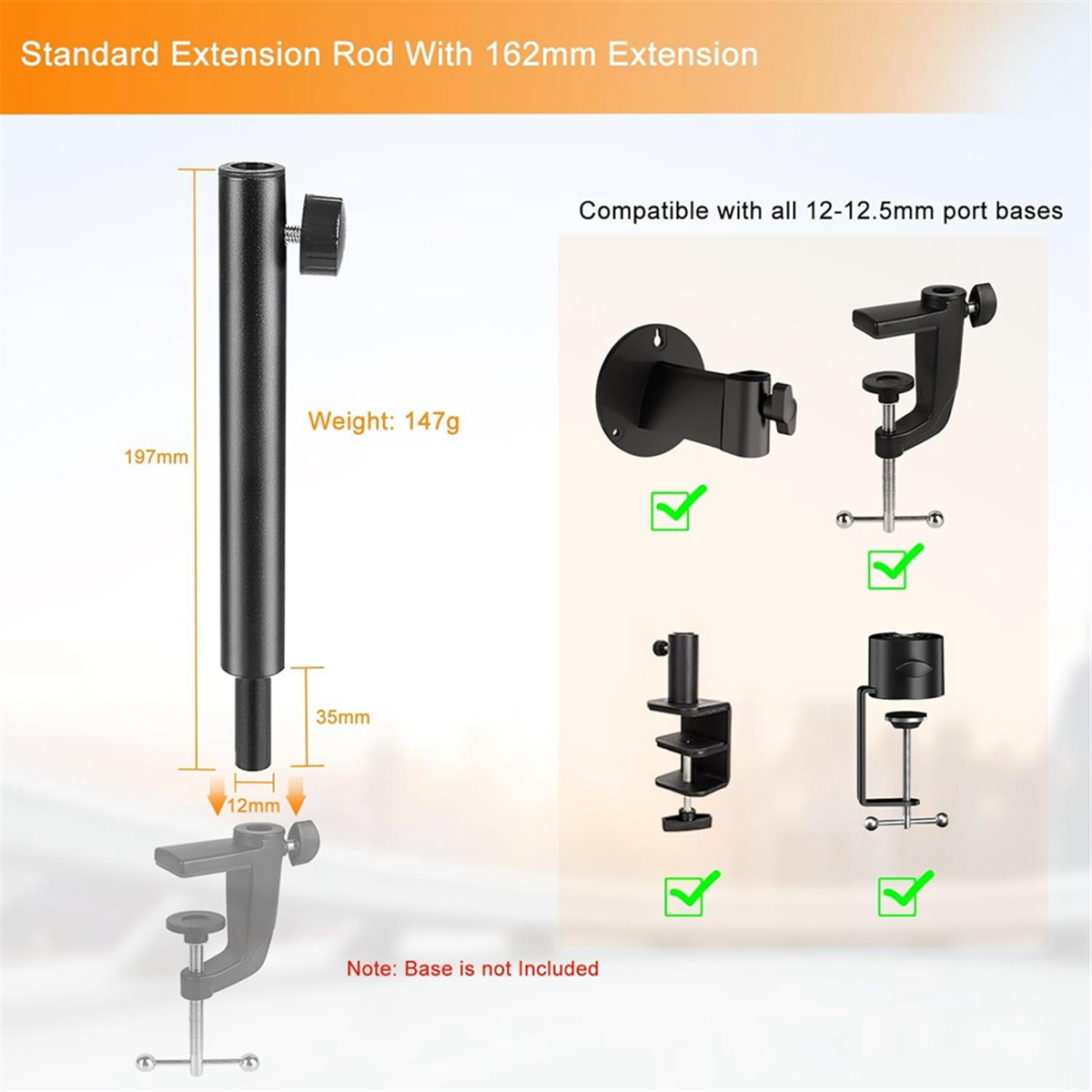 ABGQ Microphone Boom Arm Exten - Boom Arm Stand avis et prix