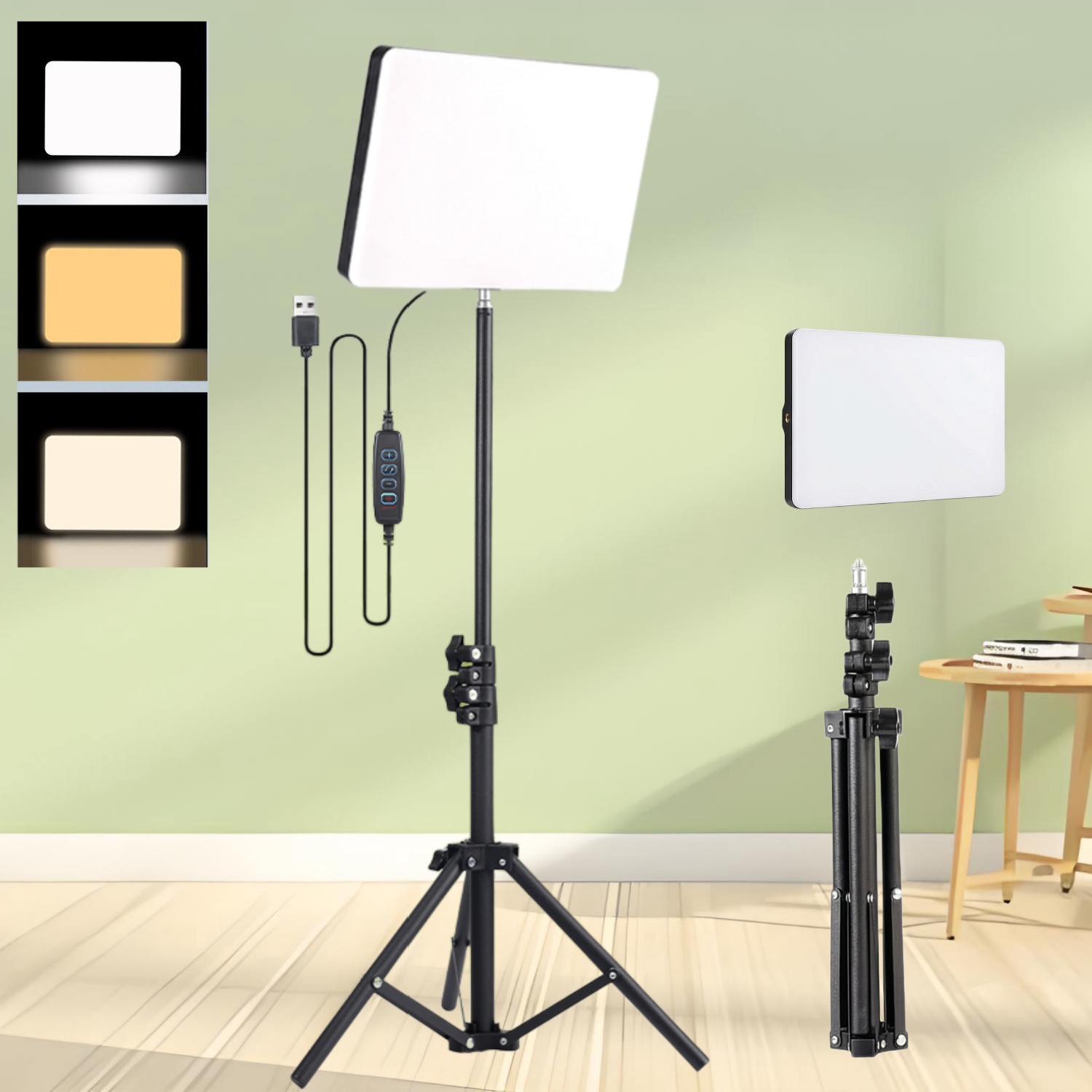 Live Streaming Ring Light Set: - Photography Lighting Product avis et prix