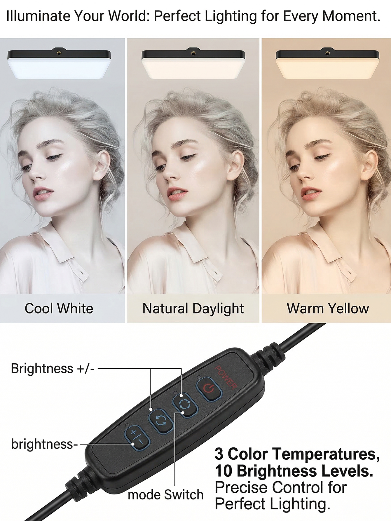 Live Streaming Ring Light Set: - Photography Lighting Product avis et prix