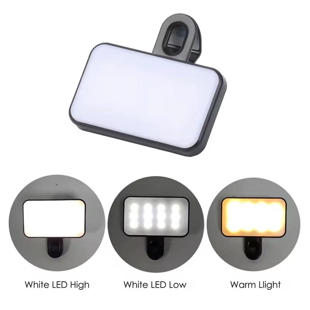 Mini LED Selfie Light 3 Color  - Photography Lighting Product avis et prix