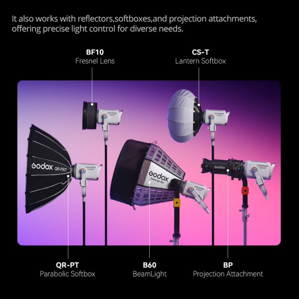 Godox LITEMONS LA600Bi LA600R  - Photography Lighting Wireless avis et prix