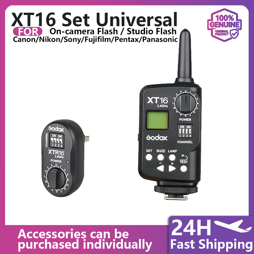 XT-16 Flash Trigger Set XTR16  - Trigger Receiver Set avis et prix