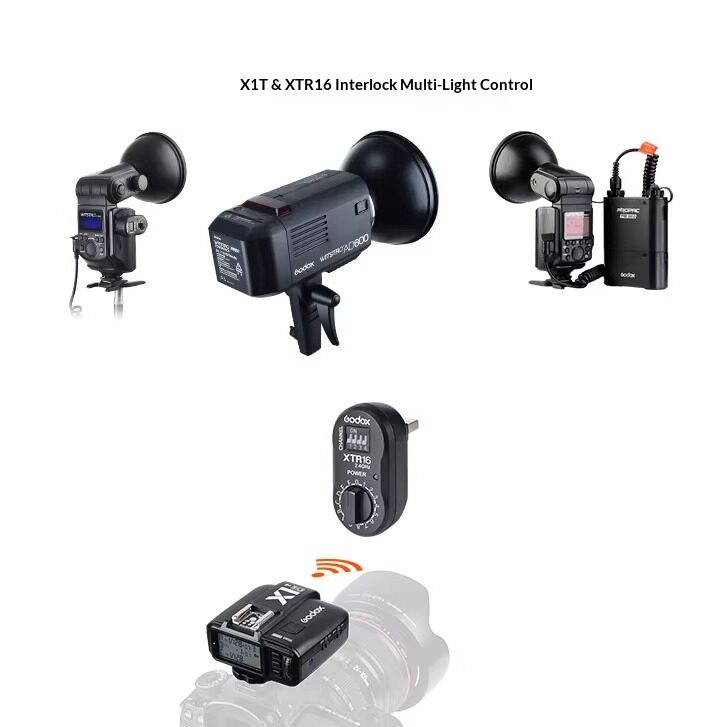 XT-16 Flash Trigger Set XTR16  - Trigger Receiver Set avis et prix