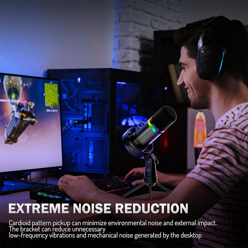 USB Gaming Microphone with Boo - Boom Arm Stand avis et prix