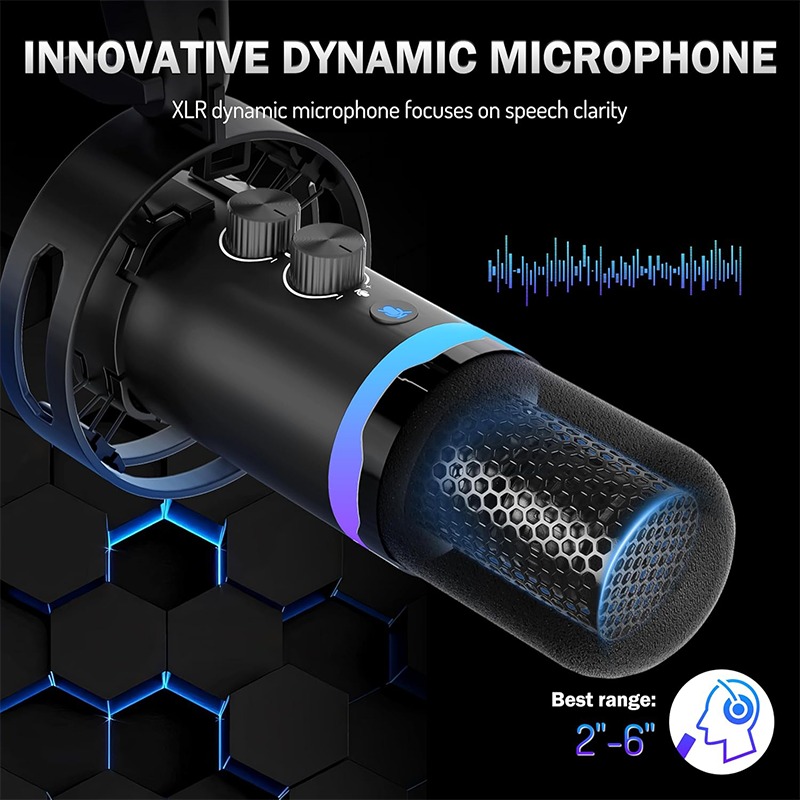 USB Gaming Microphone with Boo - Boom Arm Stand avis et prix