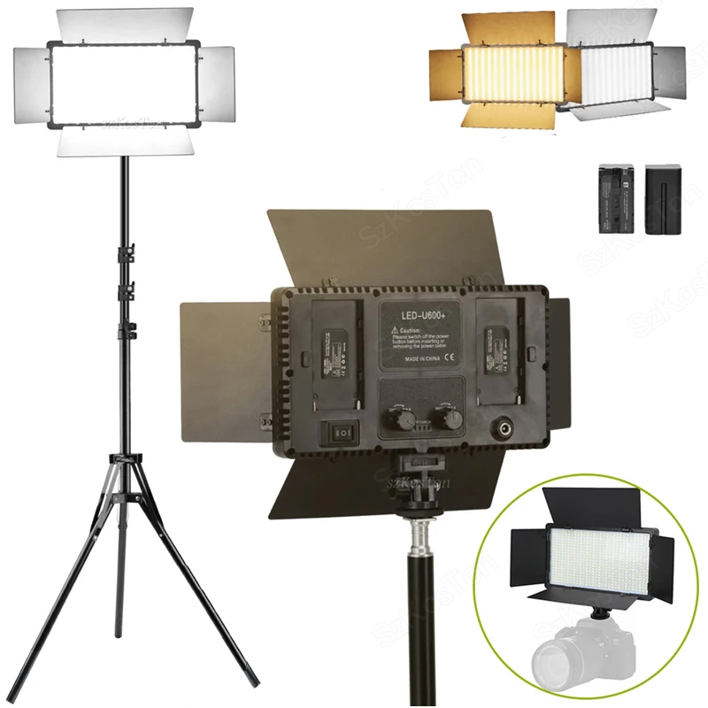 U800 U600 LED Photo Studio Vid - Video Light Panel Led avis et prix