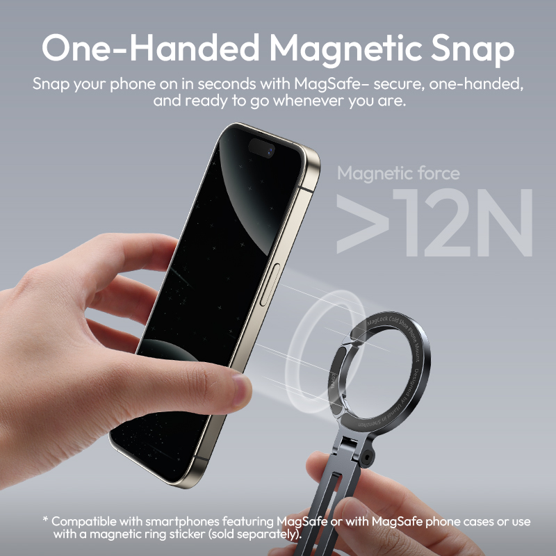 Ulanzi MA07 Magsafe Phone Hold - Photography Video Lighting Kit With Adjustable Tripod Stand avis et prix